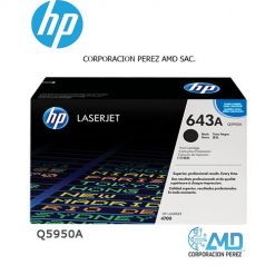 TONER HP 643A NEGRO Q5950A L.J. 4700