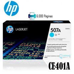 Toner Hp 507A Cyan