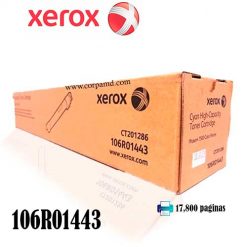 TONER XEROX 106R01443 CYAN