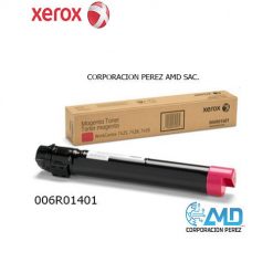 TONER XEROX 006R01401 742574287435 MAGENTA Rendimiento 15000 PG