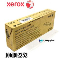 TONER XEROX 106R02252 NEGRO