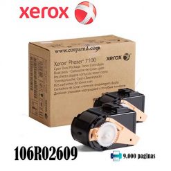 TONER XEROX 106R02609 CYAN