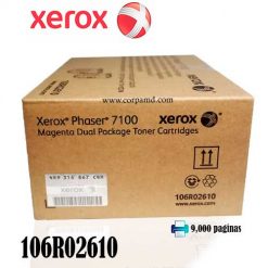 TONER XEROX 106R02610 MAGENTA DUAL PACK