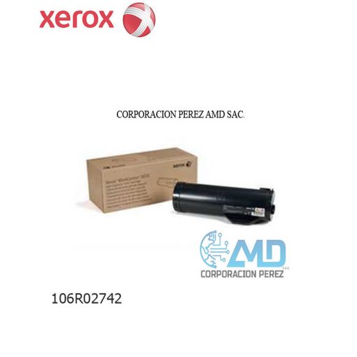 TONER XEROX 106R02742 (SOLO EQUIPOS METERED)