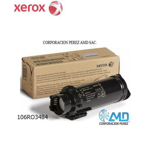 TONER XEROX 106R03484 BLACK 6510 6515