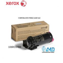 TONER XEROX 106R03486 MAGENTA HIGH CAP 6510 6515, Rendimiento 2400 págs.