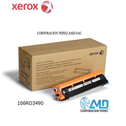 TONER XEROX 106R03490 MAGENTA METERED 6510 / 6515, Rendimiento: 2400 págs.