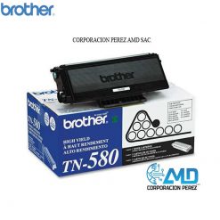 TONER BROTHER TN580, HL-5250, COLOR: NEGRO, Rendimiento: 7,000 PAG.