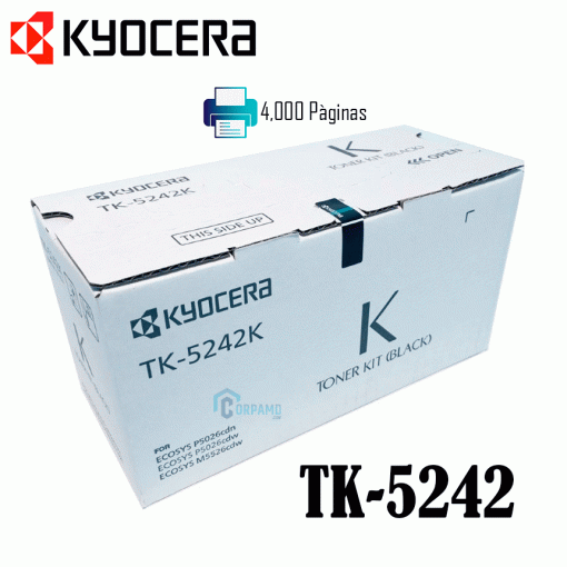 Toner Kyocera Tk-5242K Negro