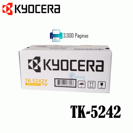 Toner Kyocera Tk-5242Y Yellow