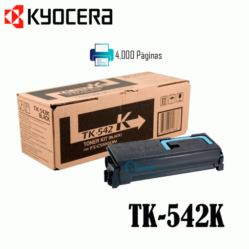 Toner Kyocera Tk-542K Negro