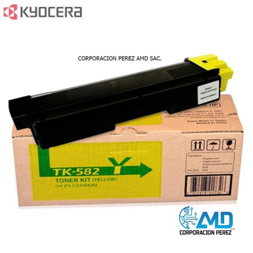 TONER KYOCERA TK-582Y FS-C5150DN YELLOW 2.8K