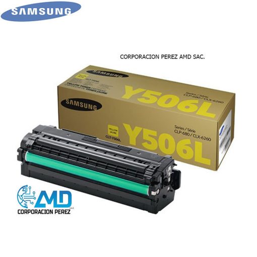 TONER SAMSUNG CLT-Y506L (HP SU519A) YELLOW 3,500 PAG