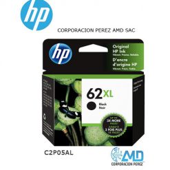 TINTA HP C2P05AL (62XL) NEGRO (OJM 200) (600 PAG)