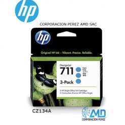 TINTA HP CZ134A (711) CYAN 3 PACK 29 ML