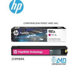 TINTA HP J3M69A (981A) MAGENTA 6000 PAG