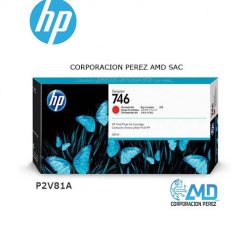 TINTA HP P2V81A (746) 300ML CHROMATIC RED PARA Z6 Z9