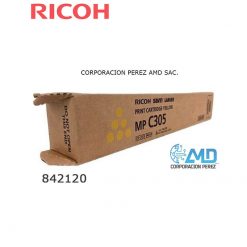 TONER RICOH 842120 MP C305 YELLOW 4,000 PAG