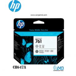 Cabezal  HP 761 CH647A, Marca: HP, Modelo: CH647A, Color: Gris - Gris Oscuro, Producto: Original, Compatibilidad: DESIGNJET T7100.