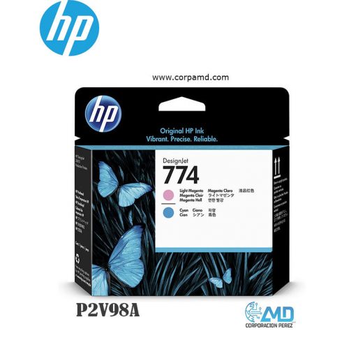 CABEZAL HP 774 P2V98A LT MAGENTA CYAN Z6810