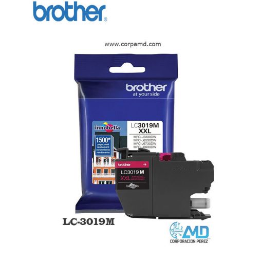 TINTA BROTHER LC-3019M MAGENTA MFCJ5330DW 1.5K PGS