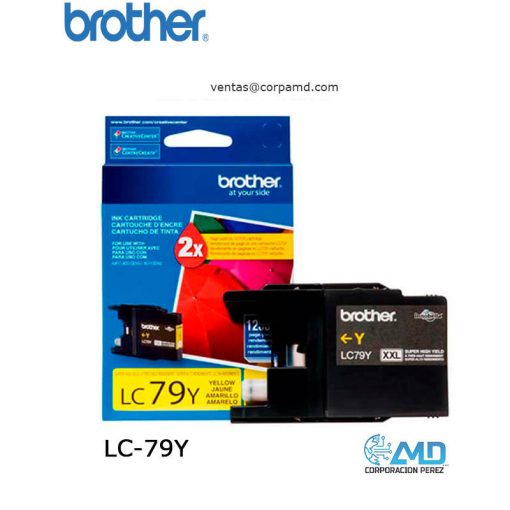 TINTA BROTHER LC-79Y MFC-J6710 YELLOW 2400PG