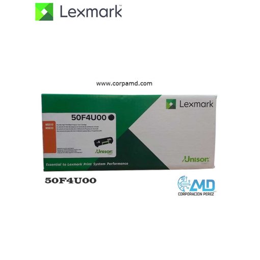 TONER LEXMARK 50F4U00 20,000 PAG