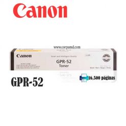 TONER CANON GPR-52 NEGRO