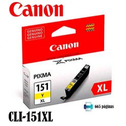 TINTA CANON CLI-151XL YELLOW