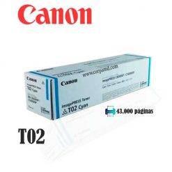 TONER CANON T02 CYAN