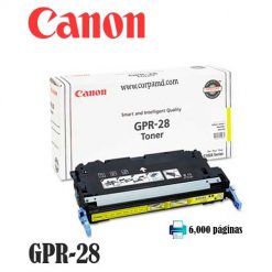 TONER CANON GPR-28 AMARILLO