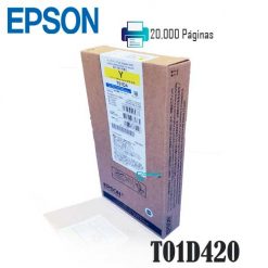 Tinta Epson T01D420 Yellow