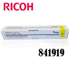 Toner Compatible Ricoh 841919 Yellow mp c2503