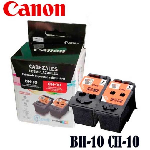 Pack Cabezal Canon Bh-10 Negro + Ch-10 Color