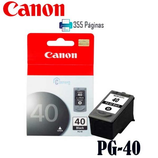 Tinta Canon Pg-40 Negro