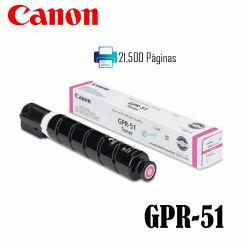 Toner Canon Gpr-51 Magenta