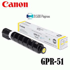 Toner Canon Gpr-51 Yellow